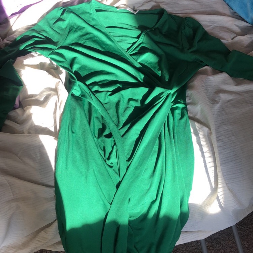 Green dress